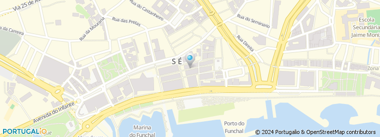 Mapa de Madlink - Serviços de Consultadoria e Marketing, Sociedade Unipessoal S.a. ( Zona Franca da Madeira)