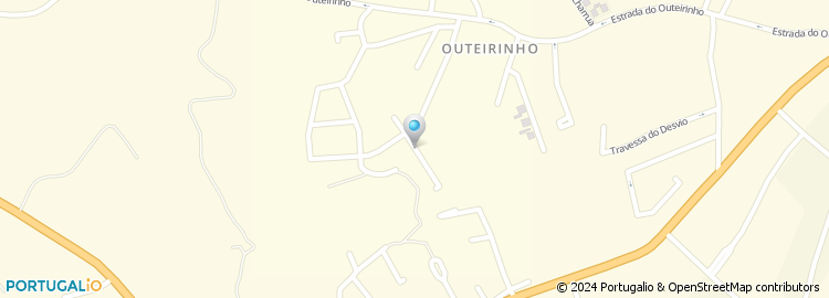 Mapa de Rua Encosta Vale Janeiro