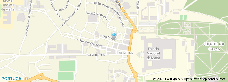 Mapa de Rua José Maria da Costa
