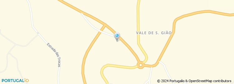 Mapa de Rua Vale São Gião