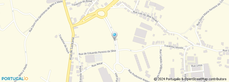 Mapa de Avenida de António Santos Lessa
