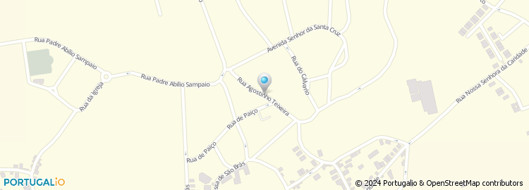 Mapa de Rua Agostinho Teixeira