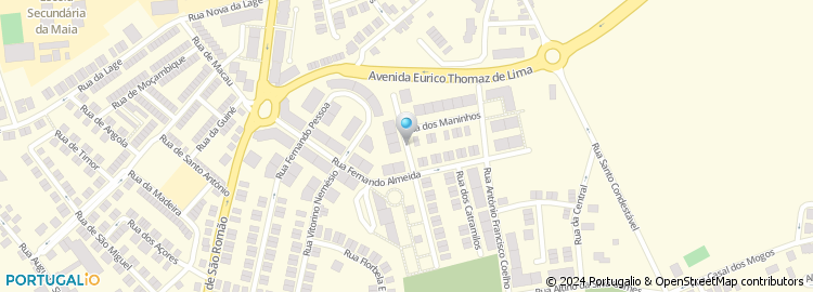 Mapa de Rua de António Pereira Maia