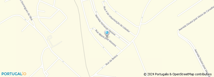 Mapa de Rua Albino José Moreira