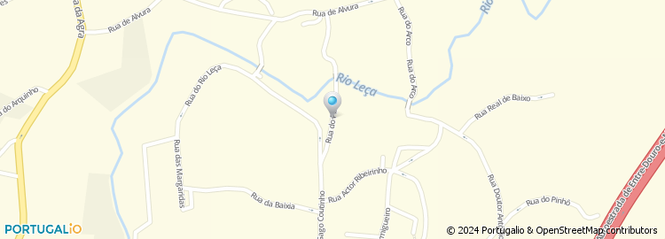 Mapa de Rua do Pinto