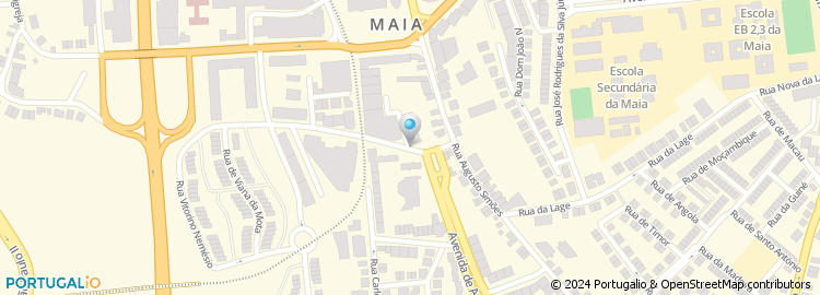 Mapa de Rua Doutor Augusto Martins
