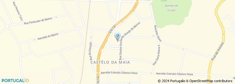 Mapa de Rua Doutor Fernando Araújo de Barros
