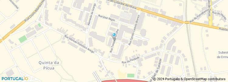 Mapa de Rua Trindade Coelho