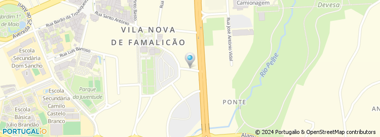 Mapa de Manuel Augusto Martins Oliveira - Construção Civil e Obras Publicas, Lda