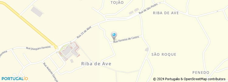 Mapa de Manuel Ferreira Oliveira