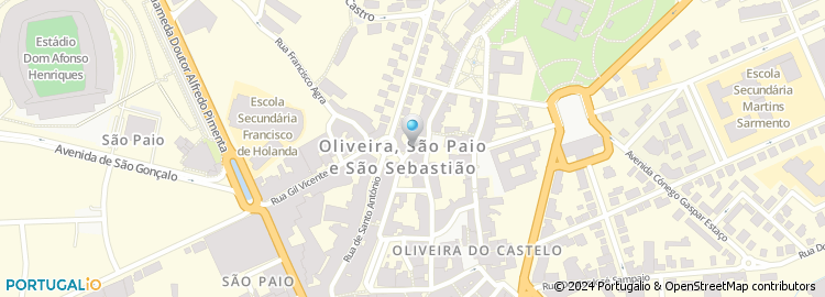 Mapa de Manuel Pereira Carvalho, Unipessoal Lda