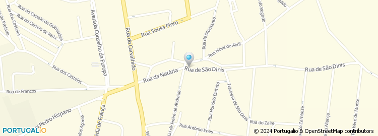 Mapa de Mapfre Seguros, Vila Real