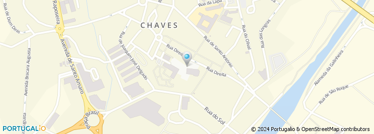 Mapa de Marc - Mercado Abastecedor da Região de Chaves, SA