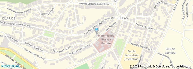 Mapa de Maria Catarina Paiva - Clínica Oftalmológica, Lda