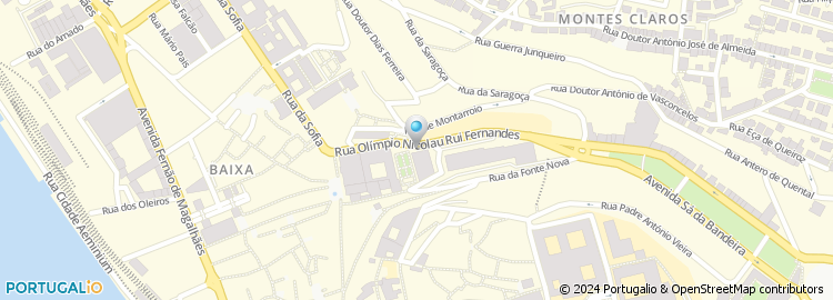 Mapa de Maria Clidia & Filha, Lda