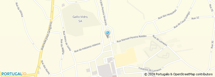 Mapa de Rua Dom João Pereira Venâncio