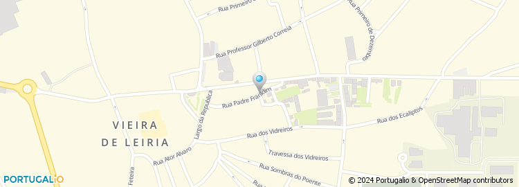 Mapa de Rua Padre Franklim