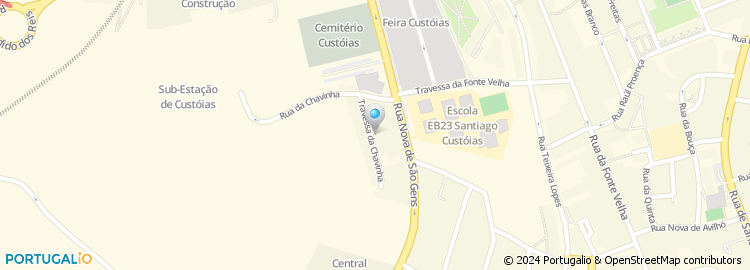Mapa de Mário Abreu & Costa Lda - Sociedade Em Liquidação