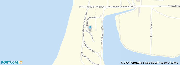 Mapa de Marques Maçarico - Beach Hotel Lda