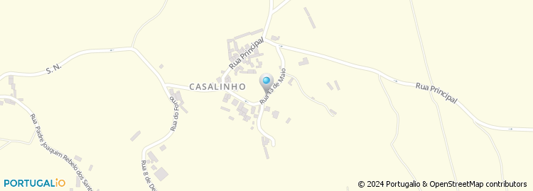 Mapa de Martinho Camilo Sequeira
