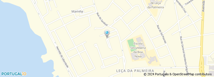 Mapa de Rua Américo Braga