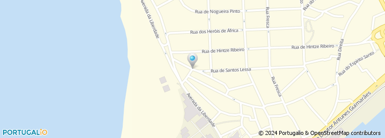 Mapa de Rua António da Rocha Leite