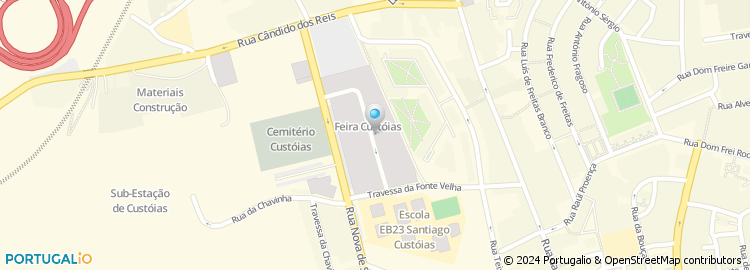 Mapa de Rua Augusto Ribeiro