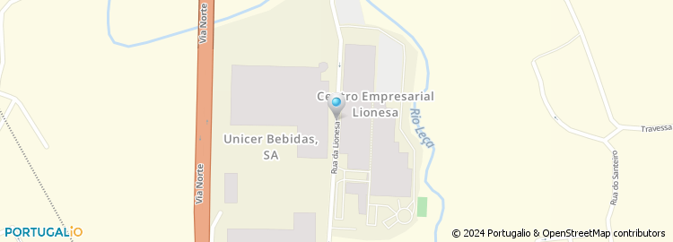 Mapa de Rua da Lionesa