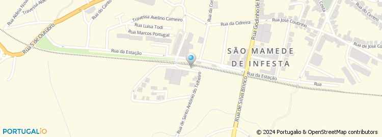 Mapa de Rua de Santo António do Telheiro