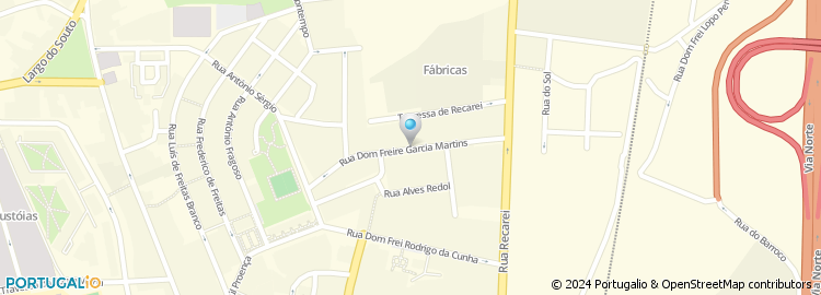 Mapa de Rua Dom Frei Garcia Martins