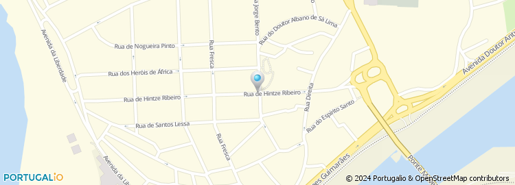 Mapa de Rua Doutor José Domingues de Oliveira