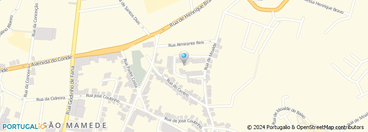 Mapa de Rua Germano Campos Monteiro