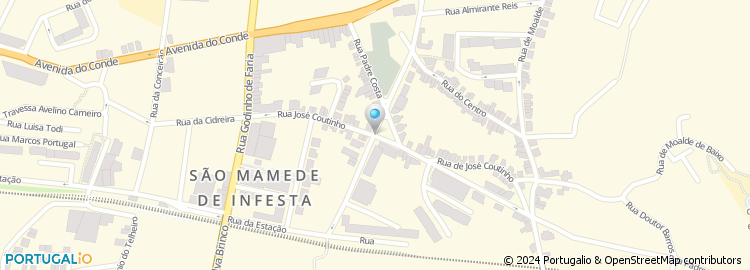 Mapa de Rua Comandante Aurélio de Oliveira Maia