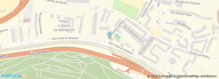 Mapa de Mbit, Lisboa