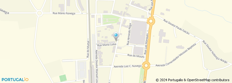 Mapa de Apartado 156, Mealhada