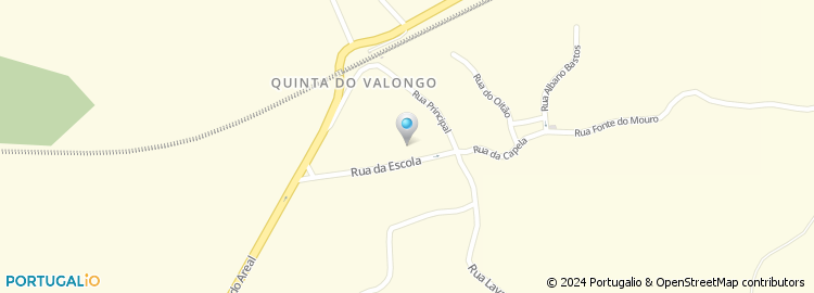 Mapa de Quinta do Valongo