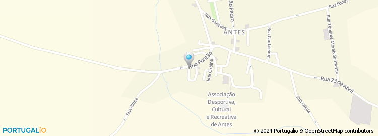 Mapa de Rua Manuel Francisco Duarte Martins