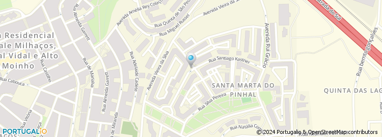 Mapa de Medi S Marta - Consultorios Medicos Santa Marta do Pinhal, Lda