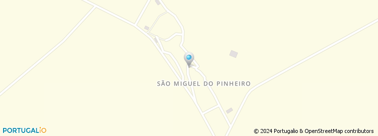 Mapa de São Miguel do Pinheiro