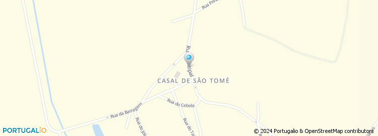 Mapa de Largo Casal de São Tomé
