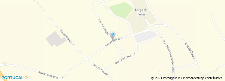 Mapa de Rua da Gandara