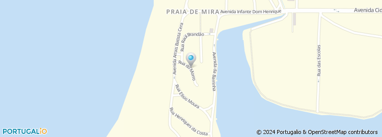 Mapa de Rua do Morro
