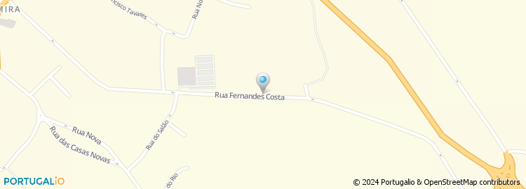 Mapa de Rua Fernandes Costa