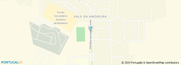 Mapa de Avenida José Almada Negreiros
