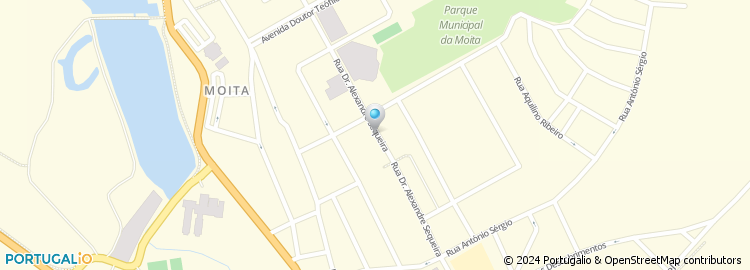 Mapa de Rua Doutor Alexandre Sequeira