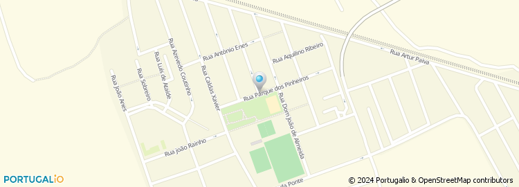 Mapa de Rua Parque dos Pinheiros