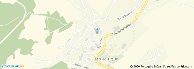Mapa de Apartado 123, Monchique