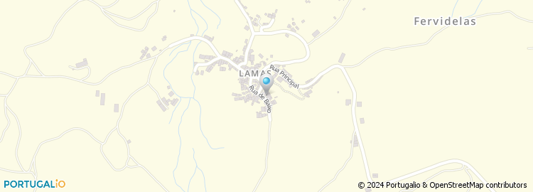 Mapa de Lamas