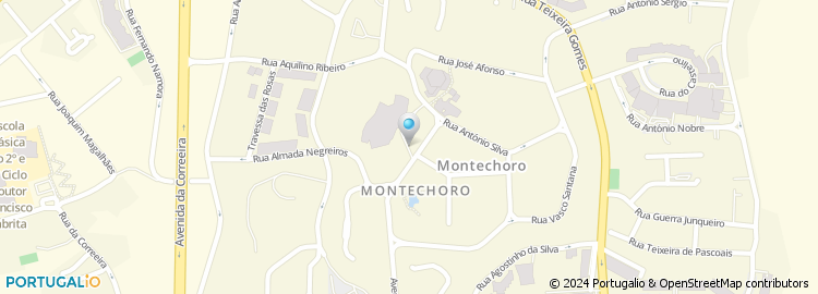 Mapa de Montechoro - Empresa de Investimentos Turisticos, SA