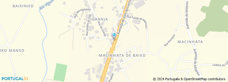 Mapa de Monticambra - Montagens Metálicas, Lda